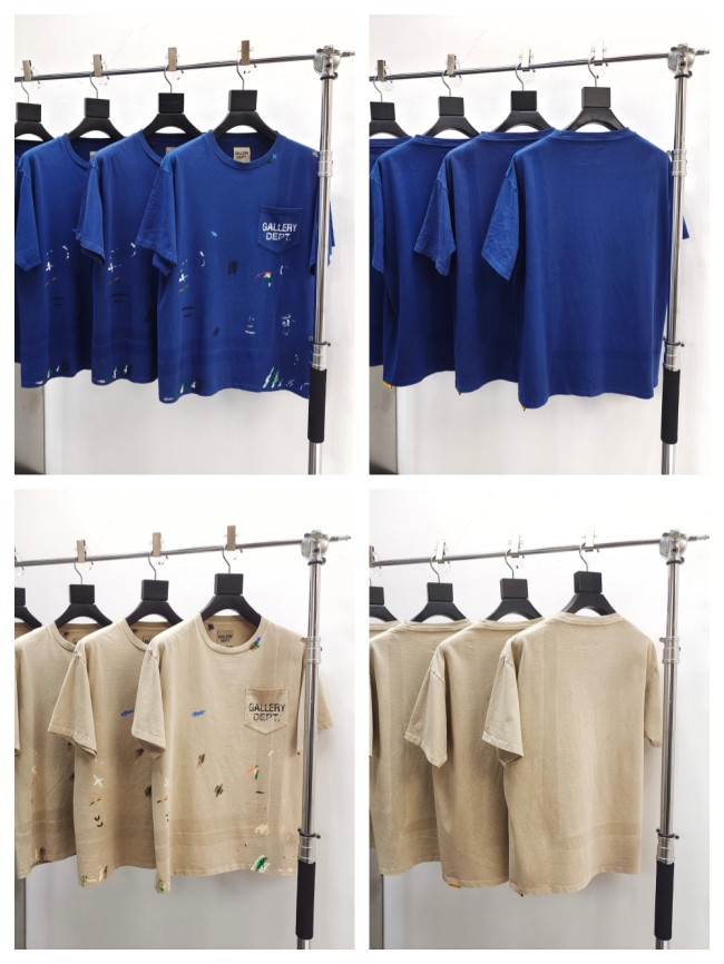 [Big & Tall for weights up to 260 lbs]1:1 quality version 28302926 Hand Painted Pocket Tee 2 colors