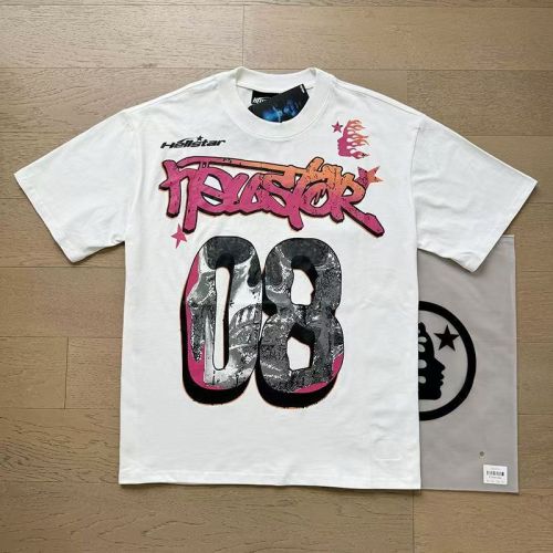 Retro Hellstar  08  Graffiti Print Streetwear Oversized T-shirt 2 colors 29032791