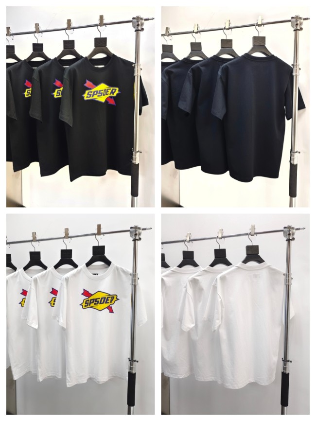 [buy more save more][Big & Tall for weights up to 220 lbs]1:1 quality version 27958406 Yellow Balloon Red Arrow Print Tee 2 colors