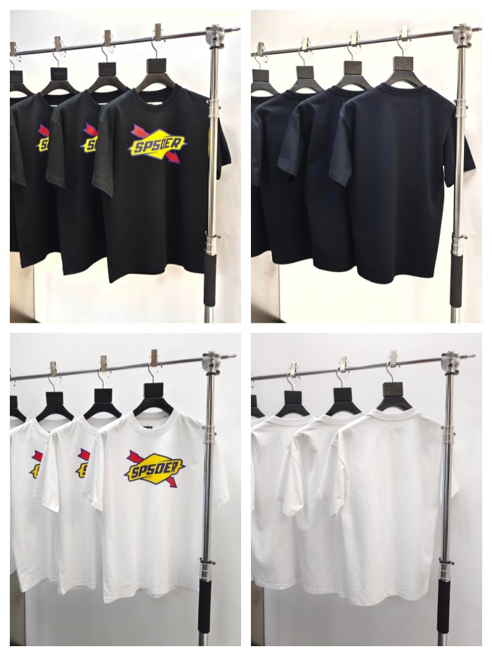 [buy more save more][Big & Tall for weights up to 220 lbs]1:1 quality version 27958406 Yellow Balloon Red Arrow Print Tee 2 colors