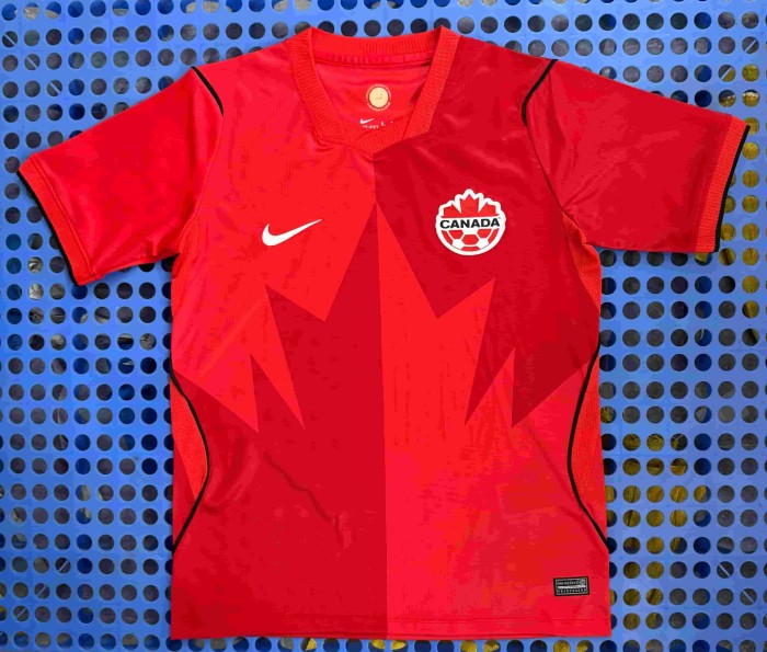 2026/2027 Canada Gradient Red Maple Home Replica Jersey 29082268