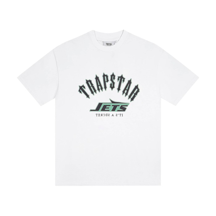 Jets Football Style Tee with Gothic Trapstar & Jets Logo T-Shirt 2 colors 29077298