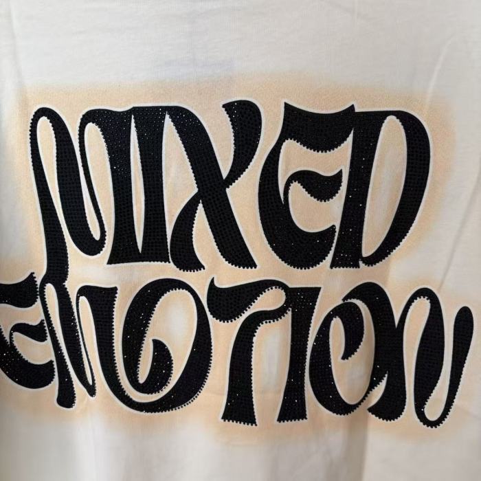Angel Drinking Cola Black Diamond letter printed Tee 2 colors 28572183