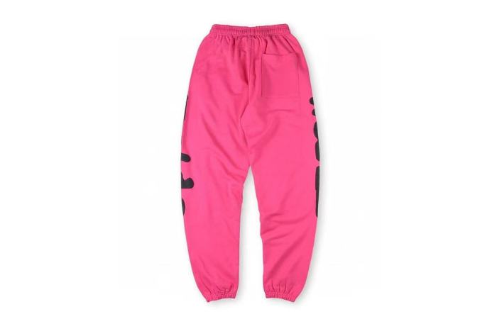 Black letter foam printed Hoodie & Pants Set