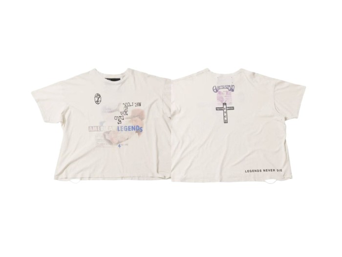 American Legend Embroidered Print Tee 28756449