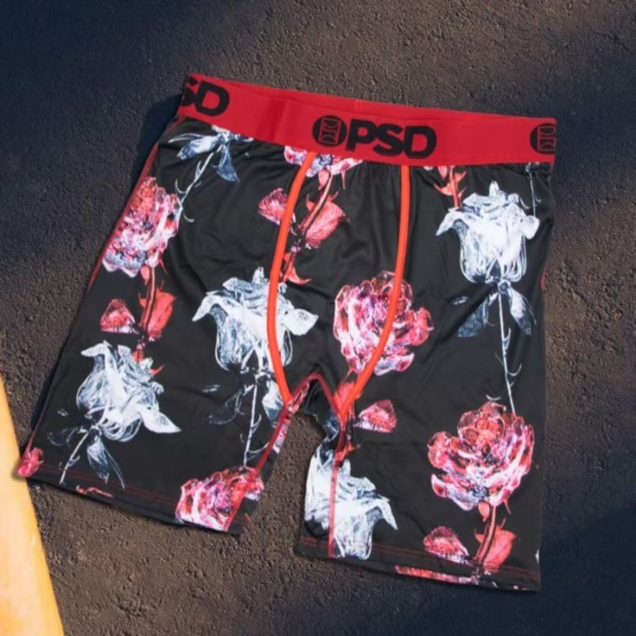 Men's All Over Cartoon Print Long Leg Boxer Boxer Shorts Sports Underwear 16 colors 29108002
