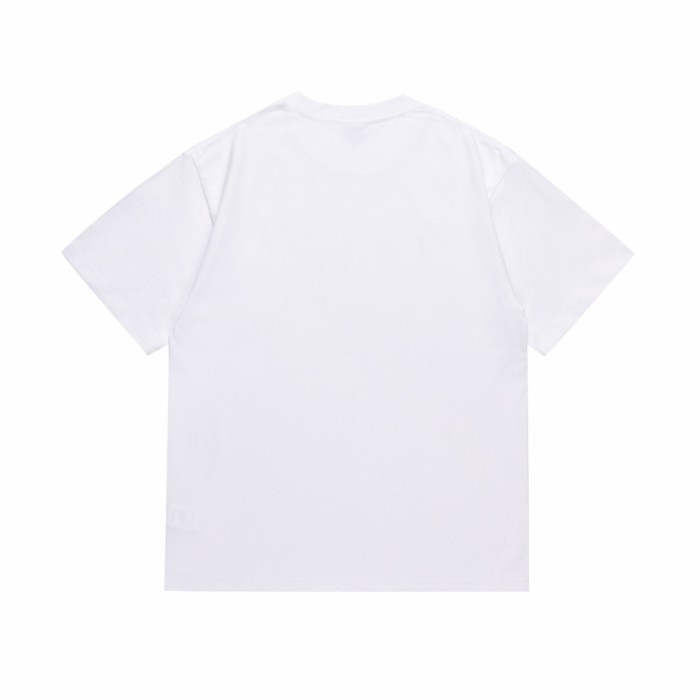 Co-branded cartoon character print Tee 2 colors