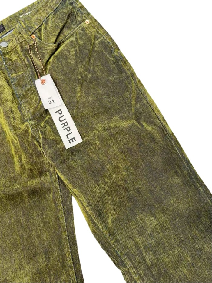 1:1 quality version Vintage Painted Washed Bootcut Jeans 3 colors 28761315