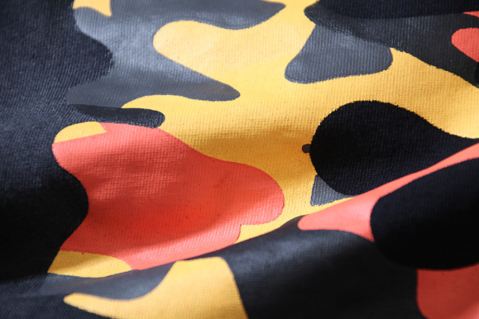Camouflage Logo Print Washed Version Tee 2 colors 28750100
