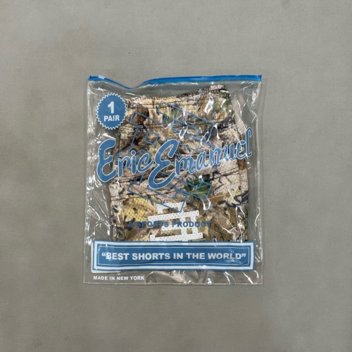 1:1 quality version Full print leaf mesh breathable shorts