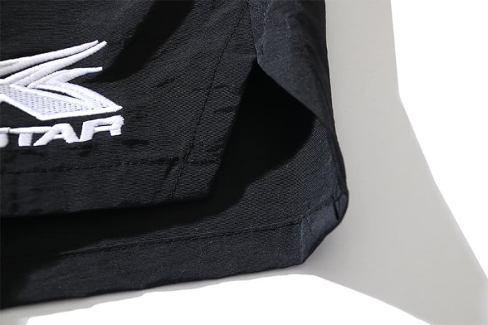 Minimalist Logo Embroidered Beach Shorts 29035463