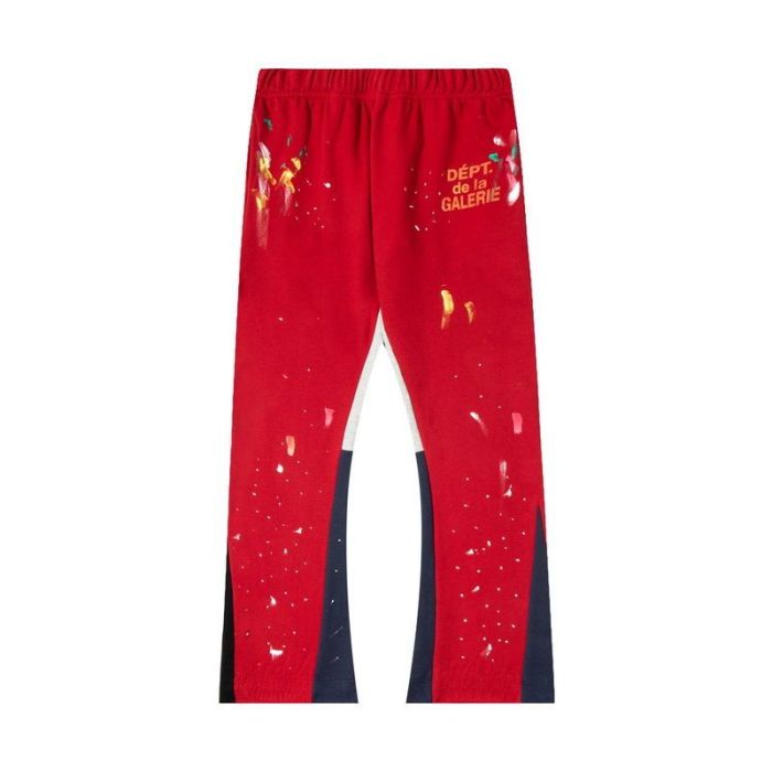 Spliced micro pants