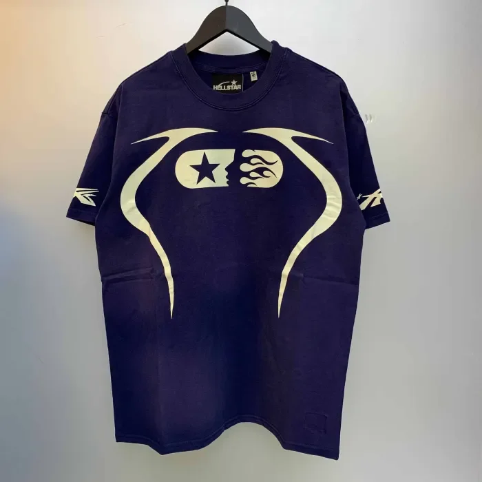 sport logo back digital print washed version tee & shorts set 7 colors