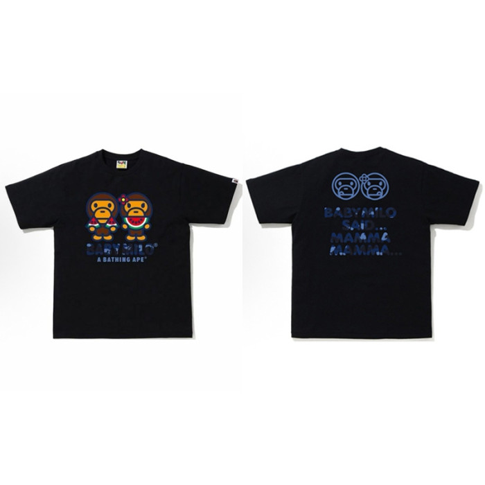 28196950 Baby MILO heart camouflage letter print tee collection 36 colors