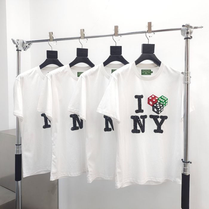 1:1 quality version 28330753 Beaded NY Dice T-shirt & Shorts Set 3 colors