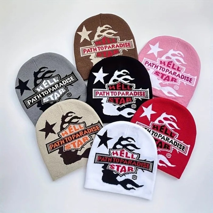Logo Jacquard beanie 6 colors