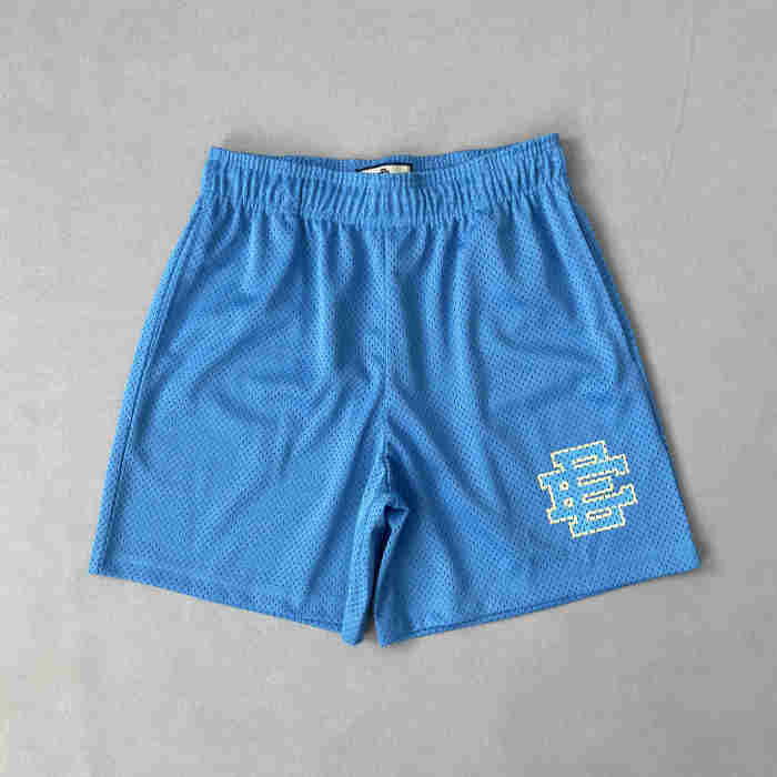 1:1 quality version Wrap-around two-color logo mesh breathable shorts 7 colors