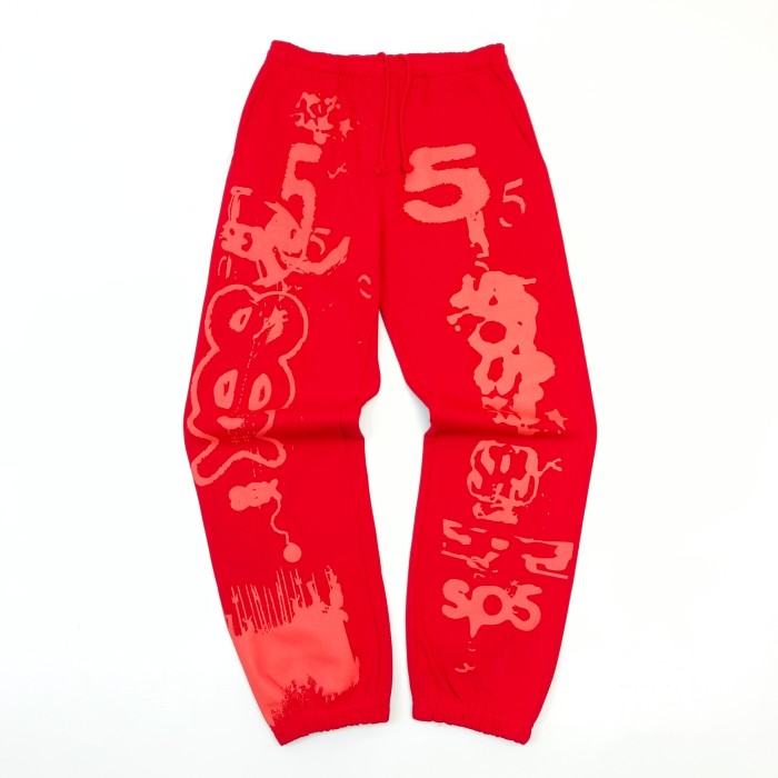 1:1 quality version Ray Doodle Print Hoodie & Pants Set 2 colors 28656046