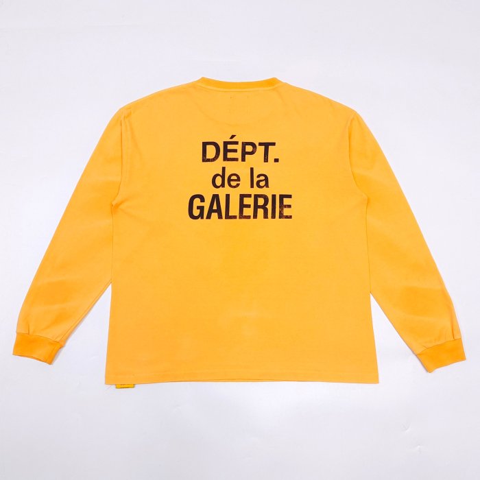 [Big & Tall for weights up to 260 lbs]1:1 quality version Orange Water Ripple Long Sleeve T-Shirt 28597868