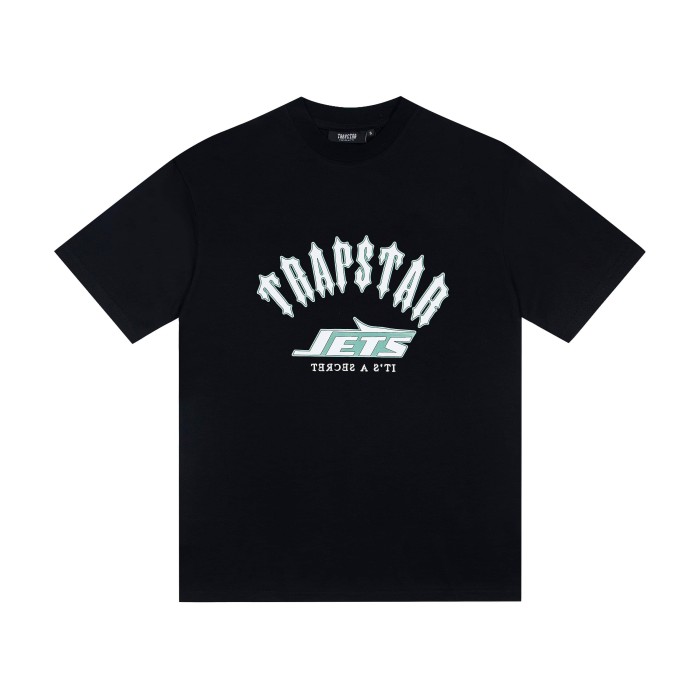Jets Football Style Tee with Gothic Trapstar & Jets Logo T-Shirt 2 colors 29077298