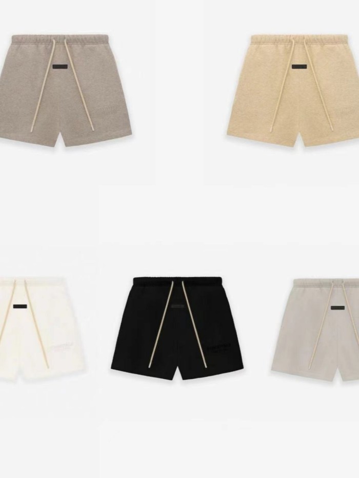 [Big & Tall for weights up to 220 lbs]1:1 quality version Three-dimensional silicone monogrammed logo shorts 5 colors