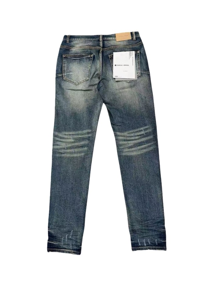 1:1 quality version Pleats at the Back of the Knees Vintage Jeans 28761310