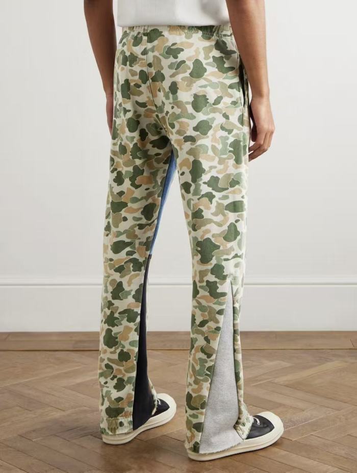 [Big & Tall for weights up to 260 lbs]1:1 quality version Leaf Camouflage Zipper Hoodie & Pants Set 28893167