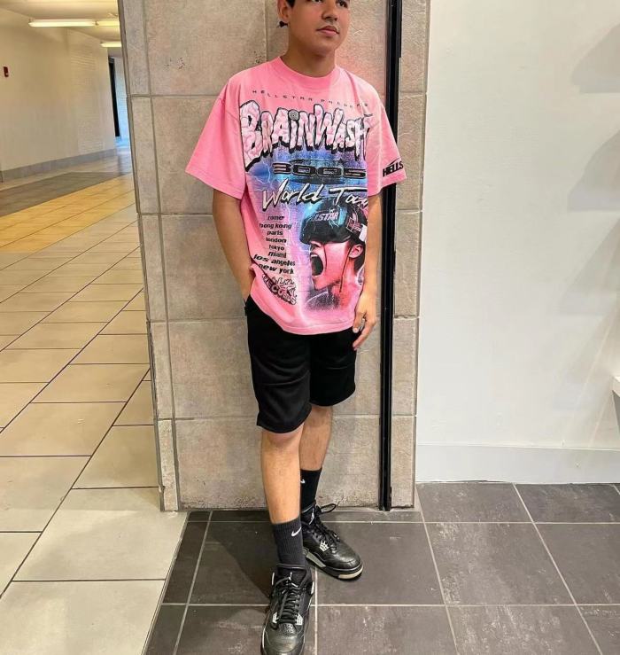 [Big & Tall for weights up to 260 lbs]1:1 quality version World Tour Lightning VR Tee