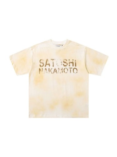 Letter Logo Vintage Washed Print Tee 28857659