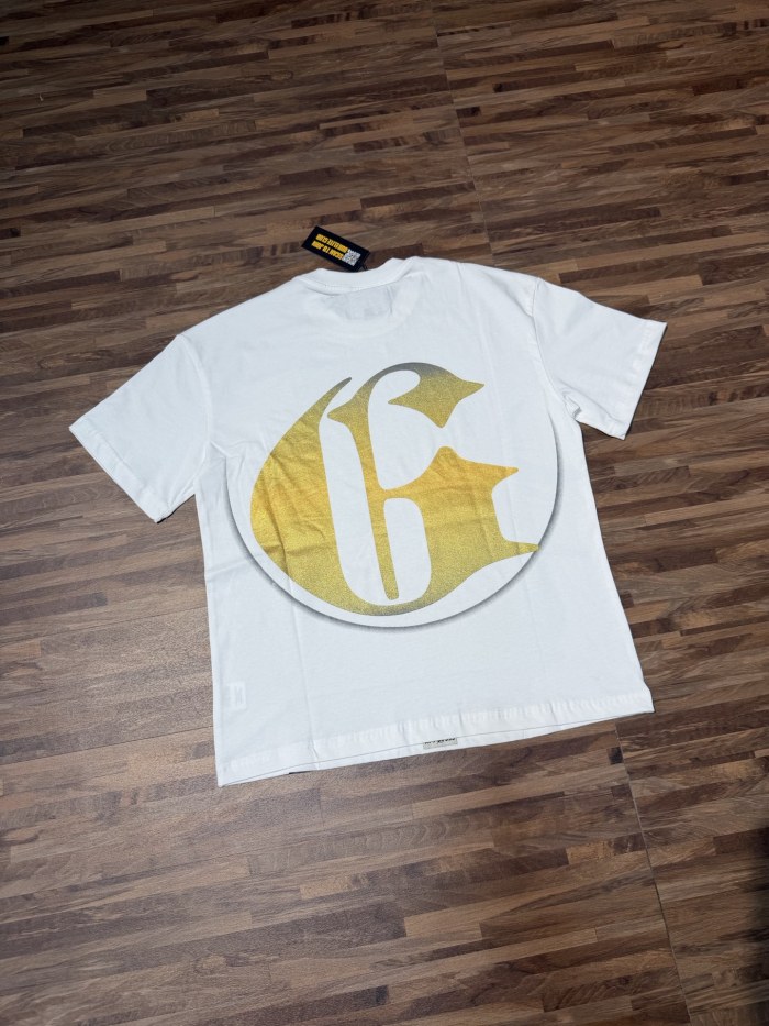 Reggae character G logo white short-sleeved T-shirt 29047421
