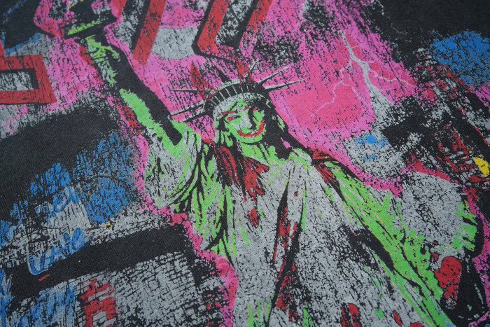 Niche Liberty Goddess City Tour Graffiti T-shirt 29069436