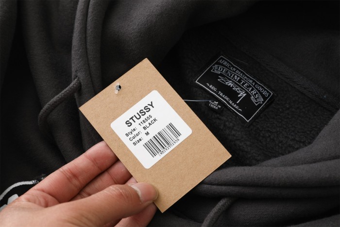 1:1 quality version Vintage light luxury, distressed washed, daily commuting hooded sweater 29062658