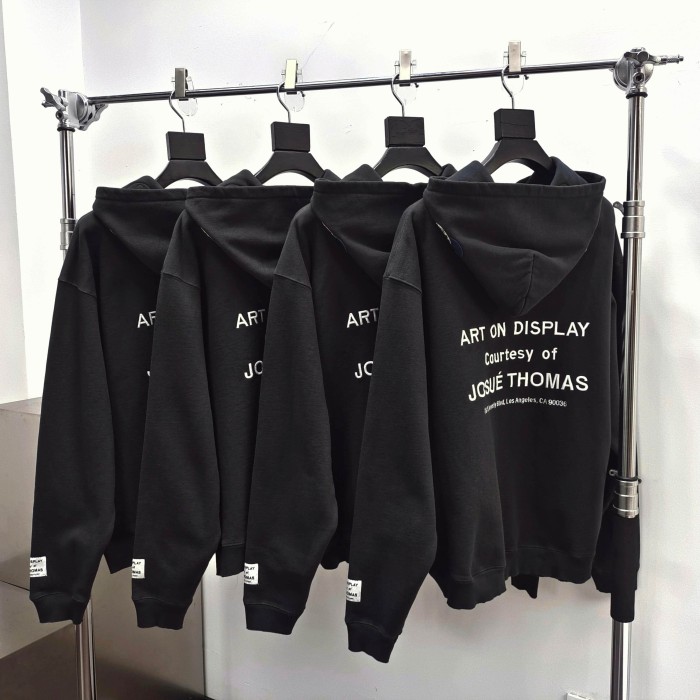 [Big & Tall for weights up to 260 lbs]1:1 quality version Embroidered Hand-Painted G-Leather Hoodie 2 colors 28760680