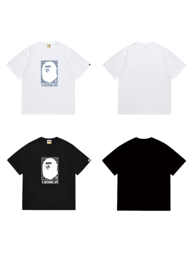 BAPE full print lettering pattern T-shirt 2 colors 29055832
