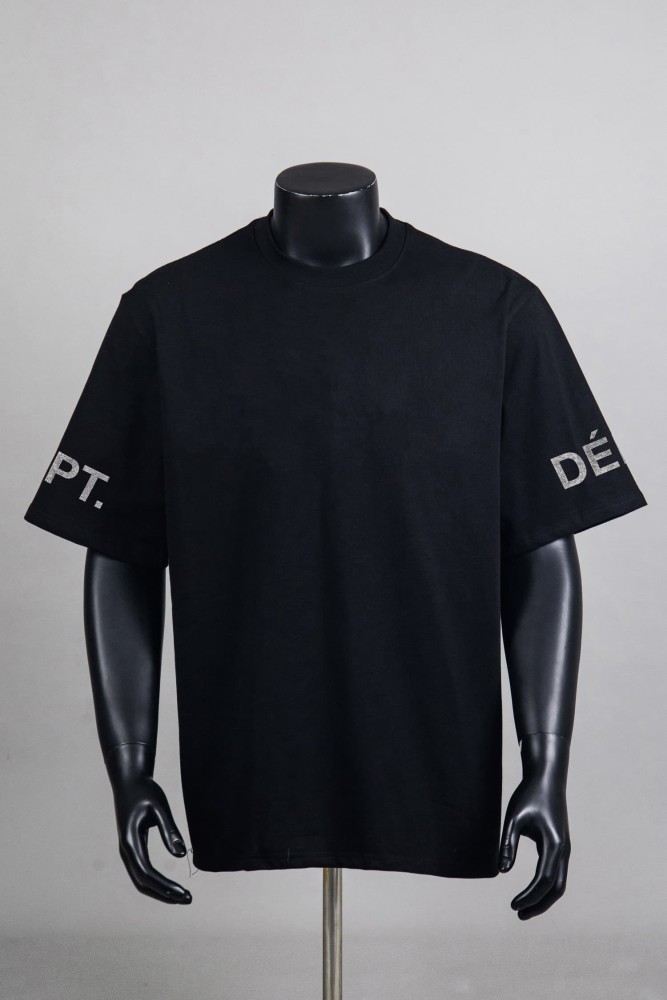 Sleeve French Letter Print Tee 2 colors 29047351