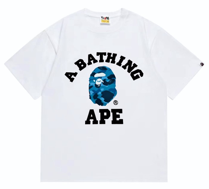Hive Camo Ape Head Letter Print Tee 4 colors