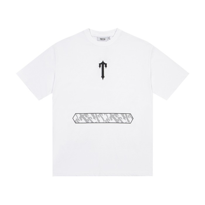 Oversized Edgy Streetwear Gothic Logo And Fragmented Art Print T-Shirt 2 colors 29080015