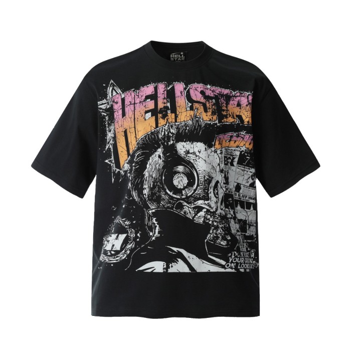 Purgatory Comic Skull Print Washed Tee 29090188