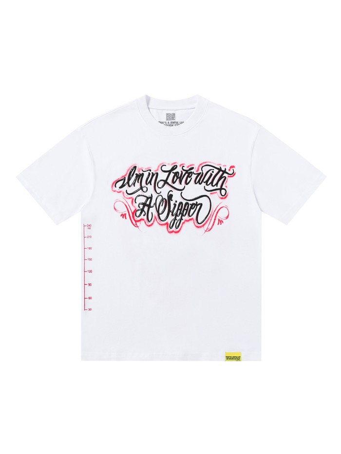 Black Powder Artistic Print Tee 28496610
