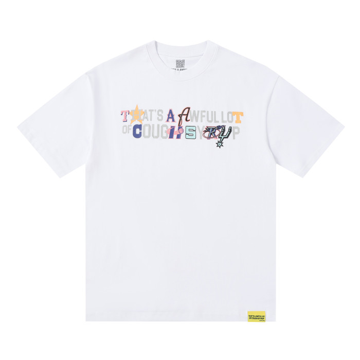 Colorful Cartoon Alphabet Print Tee 2 colors 28499596