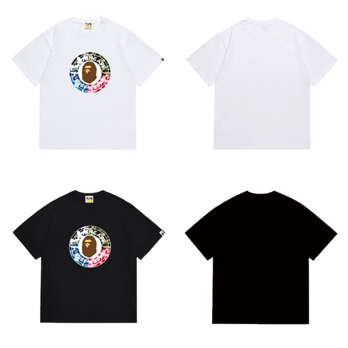 Ape Head Multi-Color Camo Circle Print T-shirt 2 colors 29060596