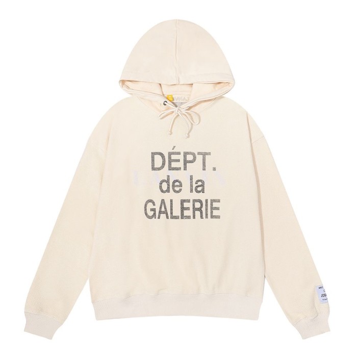 Big logo wear inside-out hoodie