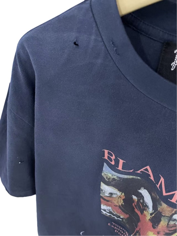 Blaming Youth Print Washed Version Tee 28756308