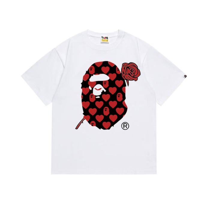 Multicolor Big Ape Head Print Tee 9 colors