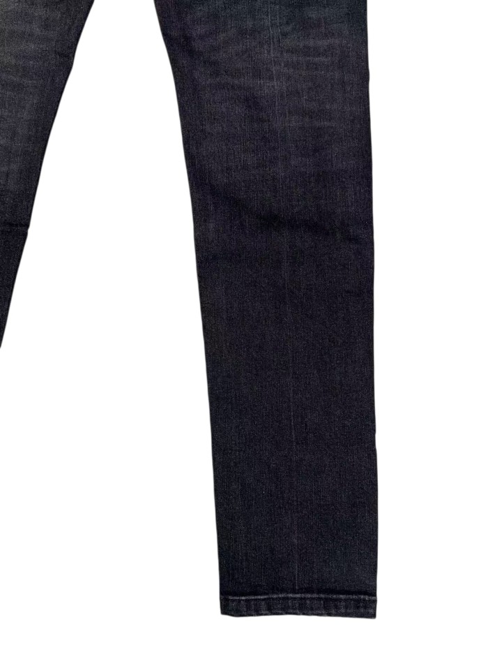 1:1 quality version One-Sided Gothic Letter Embroidered Jeans 28963940