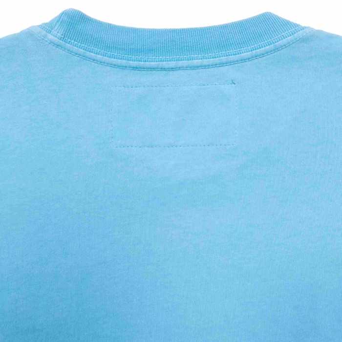 [Big & Tall for weights up to 220 lbs]1:1 quality version Large Pentagram Rhinestone Light Blue Print Tee 29045593