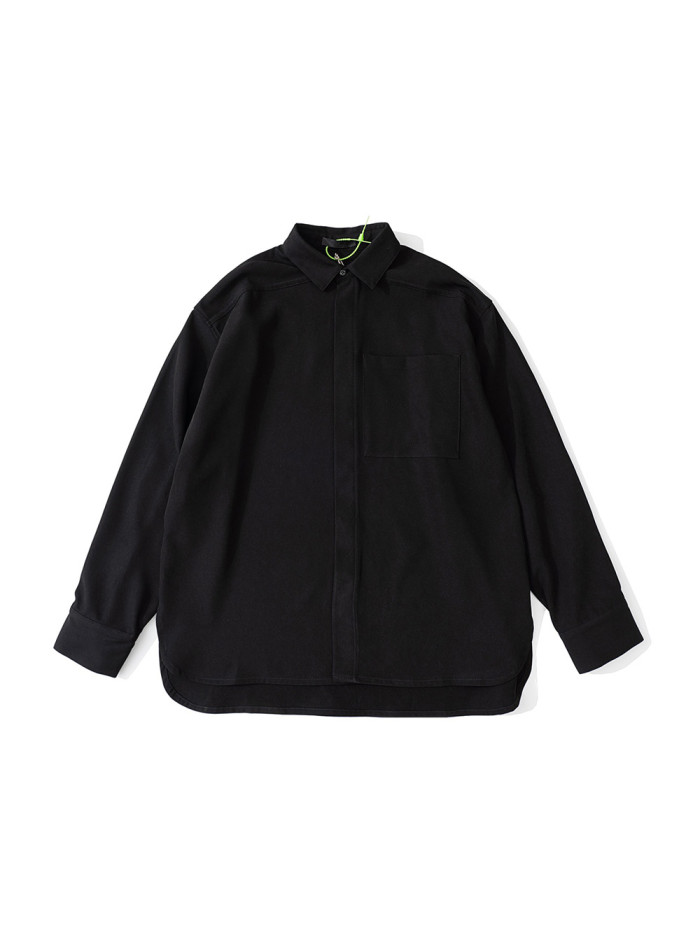 Solid-color Silhouette Shirt 2 colors 28472364