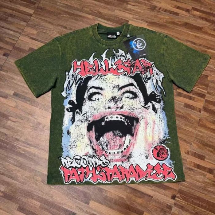 Screaming Face  Faith Star Paradise  Graphic T-shirt 2 colors 29033223