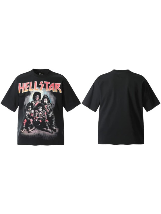 KISS Rock Band Print Washed Tee 29090163