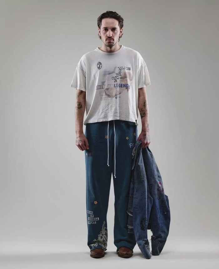 American Legend Embroidered Print Tee 28756449